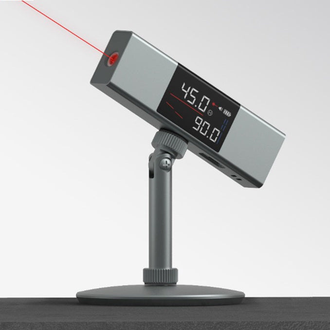 360° Waterpas met LED-Display Zelfnivellerend Kruislijn Lasernivelleerapparaat Lijn & Punt Digitale Meetinstrument | Sulvida