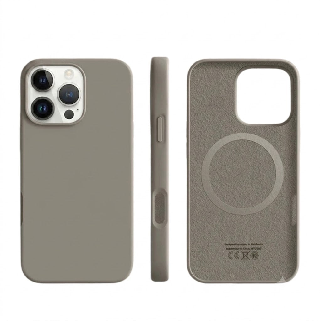 iPhone Siliconen Hoesje MagSafe compatibel zachte grip beschermend slim design draadloos laden meerdere kleuren | Sulvida
