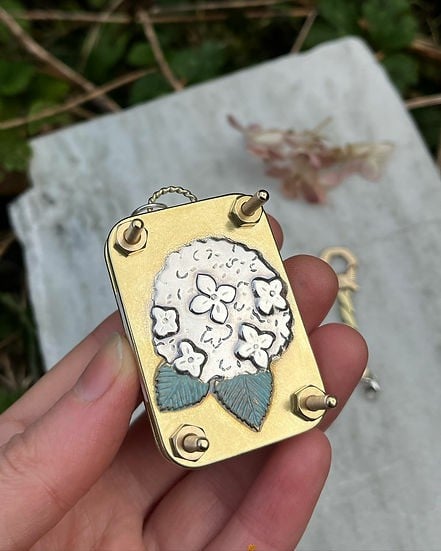 Petite presse à fleurs de poche faite à la main, herbier botanique souvenir pour sécher des fleurs sauvages, cadeau créatif | Sulvida