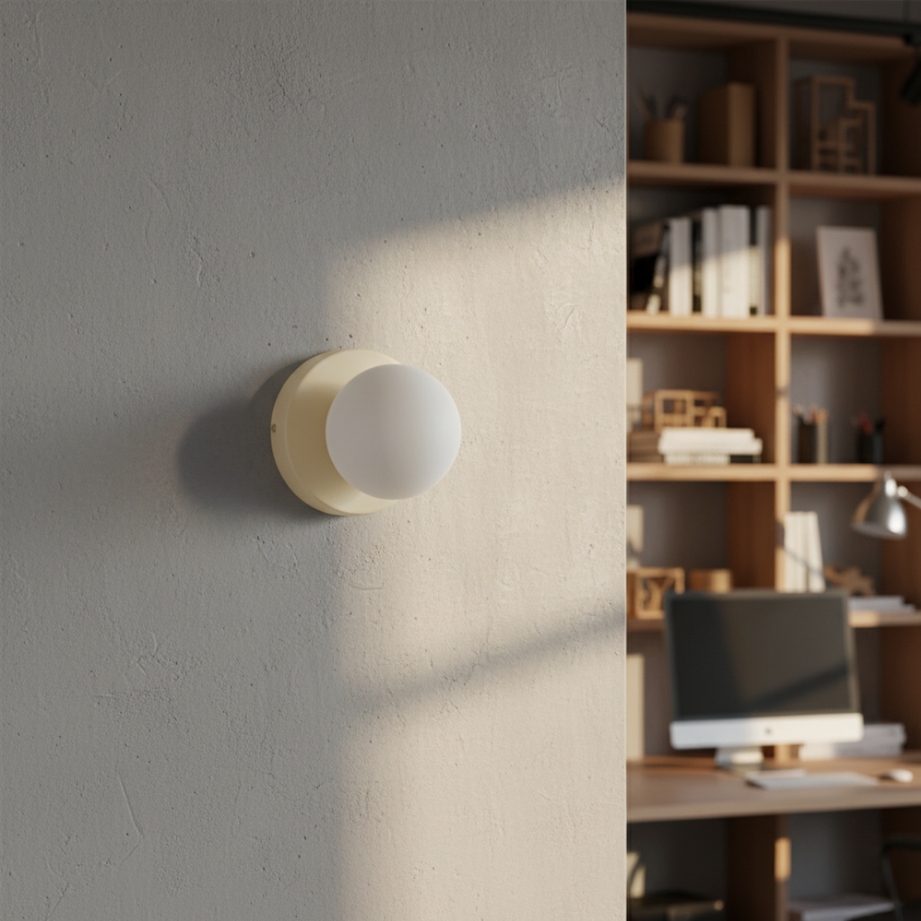 Wandlamp Plafondlamp Glazen Bol Gekleurde Schijf Hal Slaapkamer Leeshoek Moderne Sfeervolle Decoratieve Verlichting | Sulvida