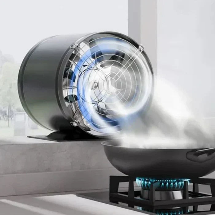 Wandmontage Afzuigventilator – Stille Buisventilator voor Badkamer, Keuken & Toilet | Sulvida