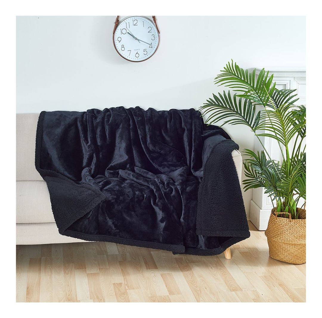 Waterbestendige Fleecedeken Zachte Fleece Plaid Antislip Beschermdeken voor Bank Bed en Picknick XS tot 3XL | Sulvida