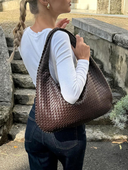 Handtas Dames Kunstleer Ruim & Tijdloos Design Stijlvolle Shopper voor Werk Reizen en Dagelijks Gebruik | Sulvida