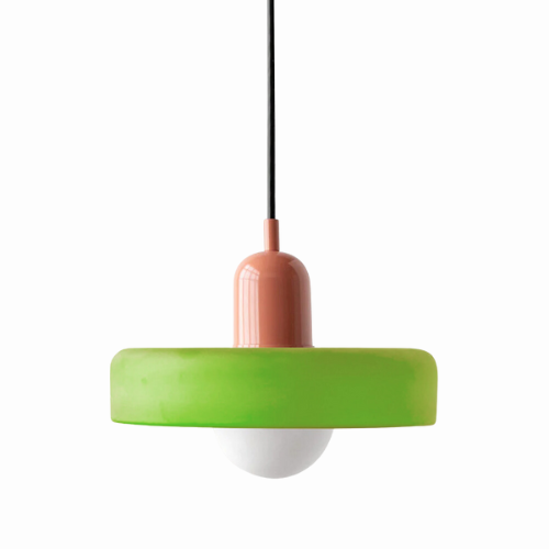 Glazen hanglamp verstelbare kabel ronde pendellamp eettafel woonkamer verlichting modern design sfeervolle ruimte | Sulvida