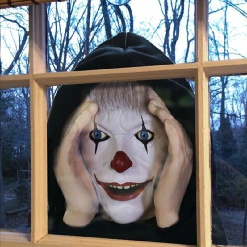 Halloween Raamdecoratie met Gluurder Ogen Lichtgevend Effect Spookachtige Sfeer Binnen Buiten Griezelige Ambiance | Sulvida