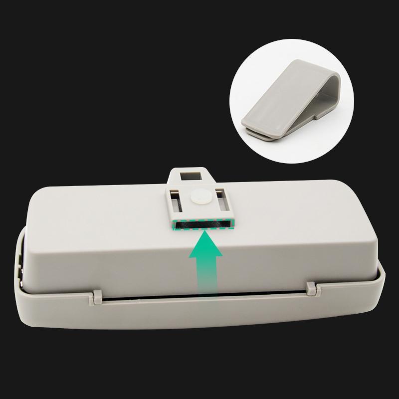 Zonnebrilhouder Auto Zonneklep Brillenkoker Opberger Magnetisch met Clips Universeel Organizer Accessoire | Sulvida