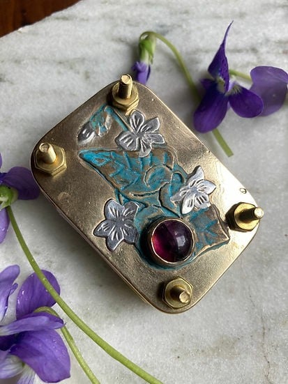 Petite presse à fleurs de poche faite à la main, herbier botanique souvenir pour sécher des fleurs sauvages, cadeau créatif | Sulvida