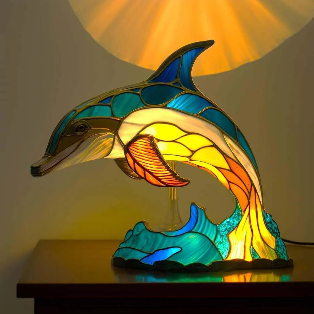 Decoratieve tafellamp met diersilhouet 15 cm warm design sculptuur verlichting woonkamer slaapkamer accent | Sulvida