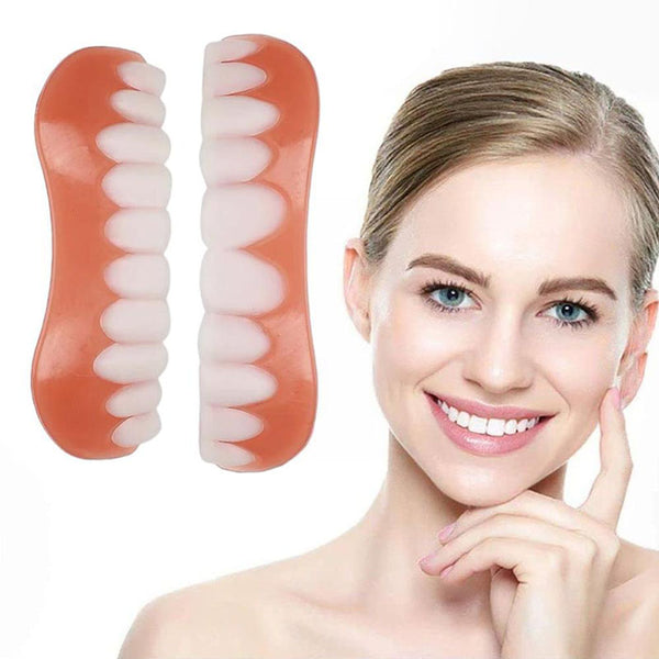 Cosmetische Tandprothese Siliconen Wit Gebit Esthetisch Natuurlijke Glimlach Zelfvertrouwen Dagelijks Gebruik | Sulvida