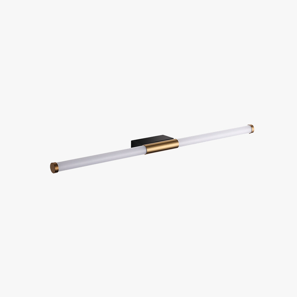 Lineaire Wandlamp met Spiegelfront voor Badkamer & Slaapkamer – Chique Metaal & PC Design LED Verlichting | Sulvida