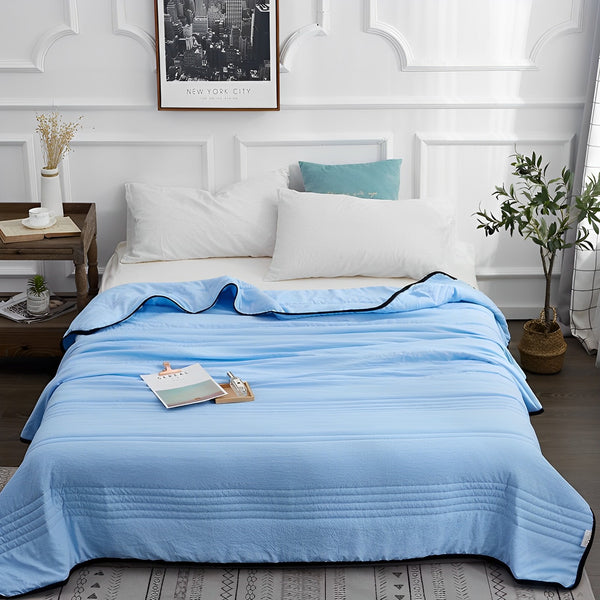 Koelende Zomerdeken met Vochtregulatie - Ademend Polyester & Bamboe - Tweepersoonsbed & Kingsize - Licht Dekbed | Sulvida