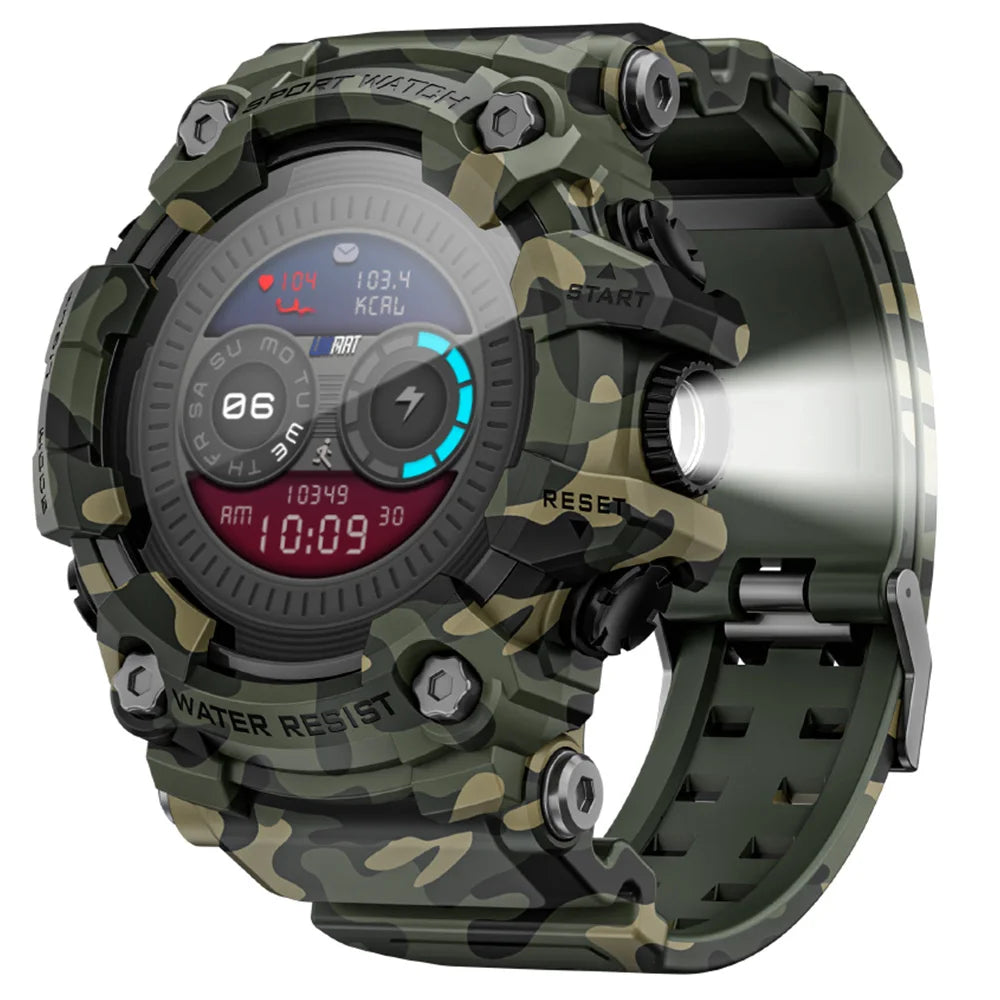 Smartwatch met HD Touchscreen en IP68 Waterdichtheid Fitness Tracker Sport Bluetooth Gezondheidsmonitor | Sulvida