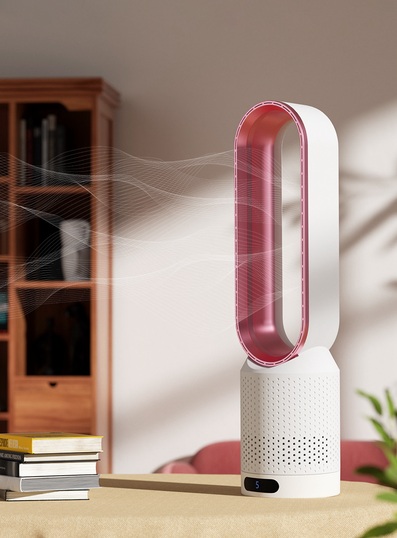 3-in-1 Bladloze Luchtkoeler met Luchtreiniger en Ventilator — Stille Werking voor Slaapkamer & Kantoor | Sulvida