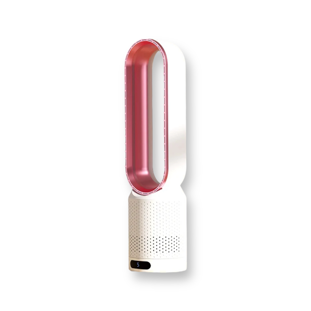 3-in-1 Luchtkoeler met Luchtreiniger 8 Standen 90° Oscillatie Bladeless Design Fluisterend Stil Afstandsbediening | Sulvida