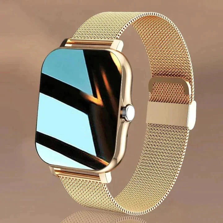 Multifunctionele smartwatch met gezondheidssensoren en lange batterijduur | Sulvida