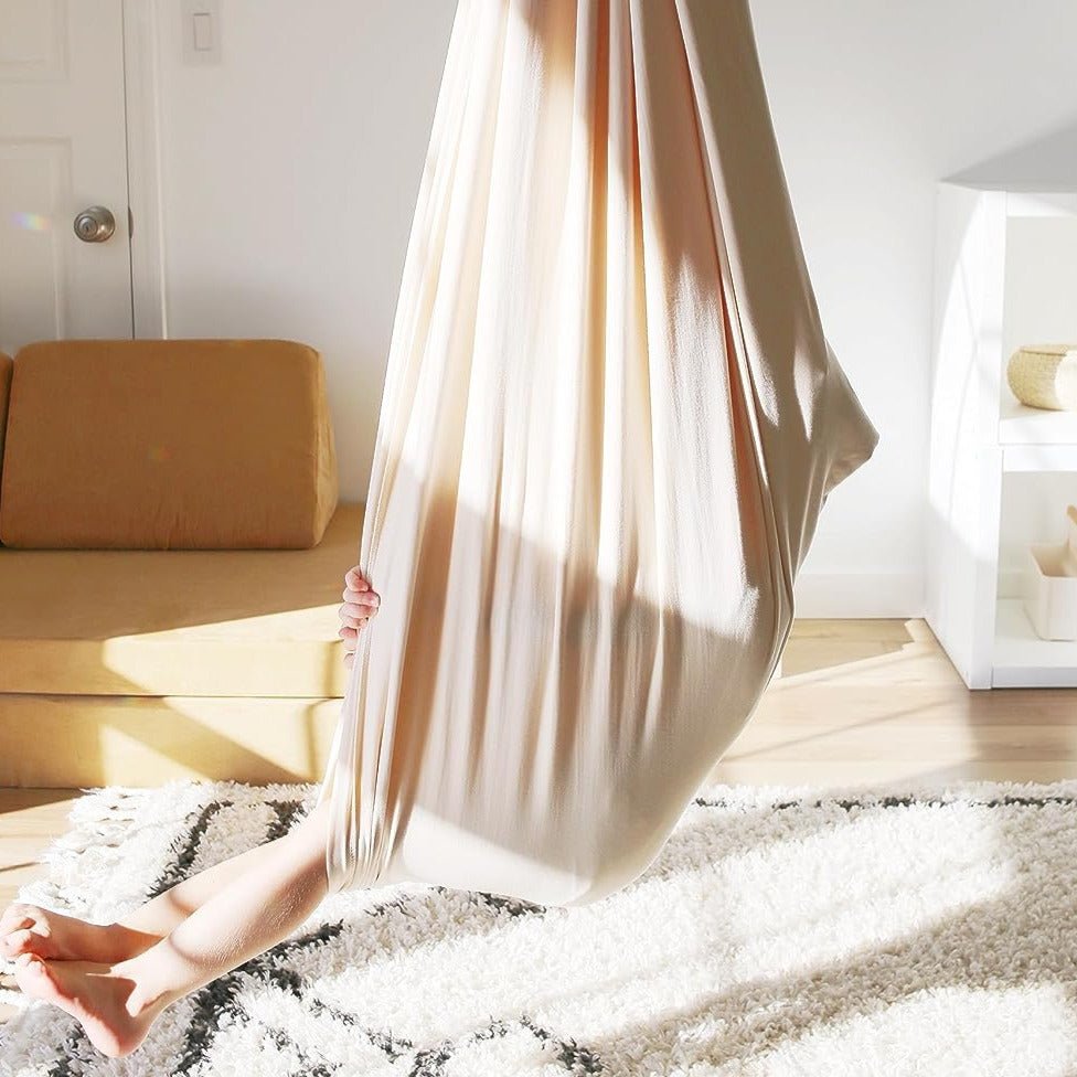 Sensorische Therapieschommel voor Kinderen – Katoenen Hangmat met Diepe Drukstimulatie, Comfort en Ontspanning | Sulvida