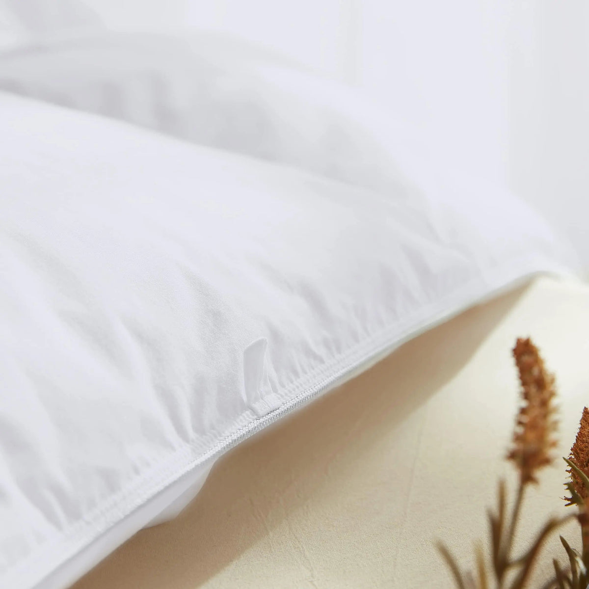 Donzen Dekbed Ganzendons 750 Fillpower Medium Warmte 4 Seizoenen Pinch-Pleat Stiksel Baffle-Box Luxe | Sulvida