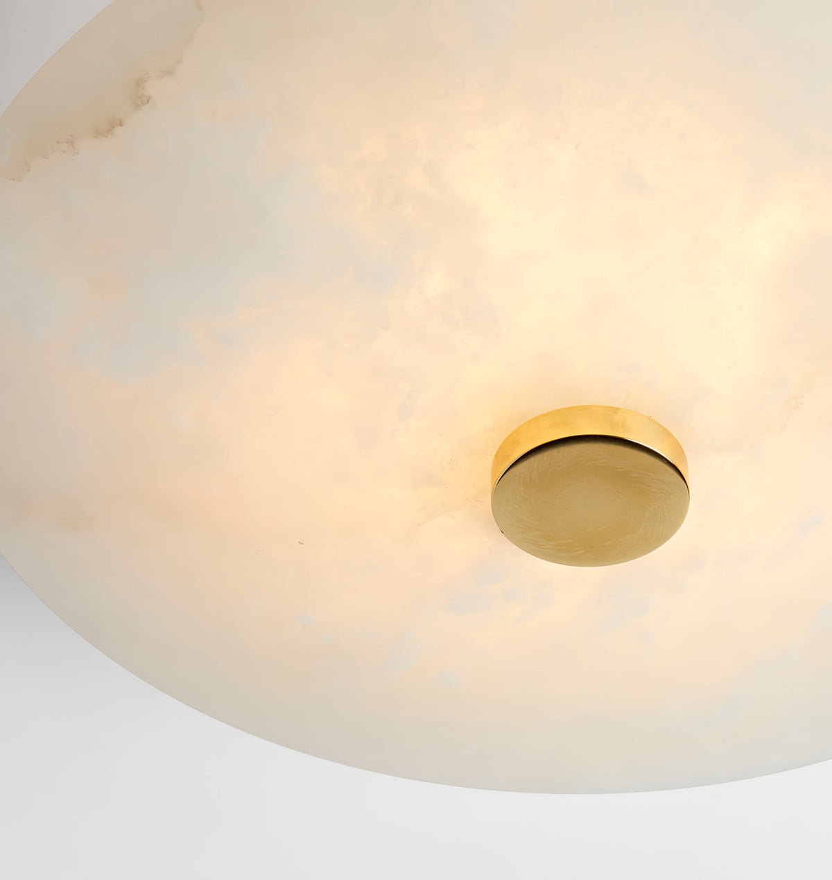 Plafondlamp Albast LED Messing Zwart Wit Modern Design Geïntegreerde Verlichting Woonkamer Slaapkamer | Sulvida