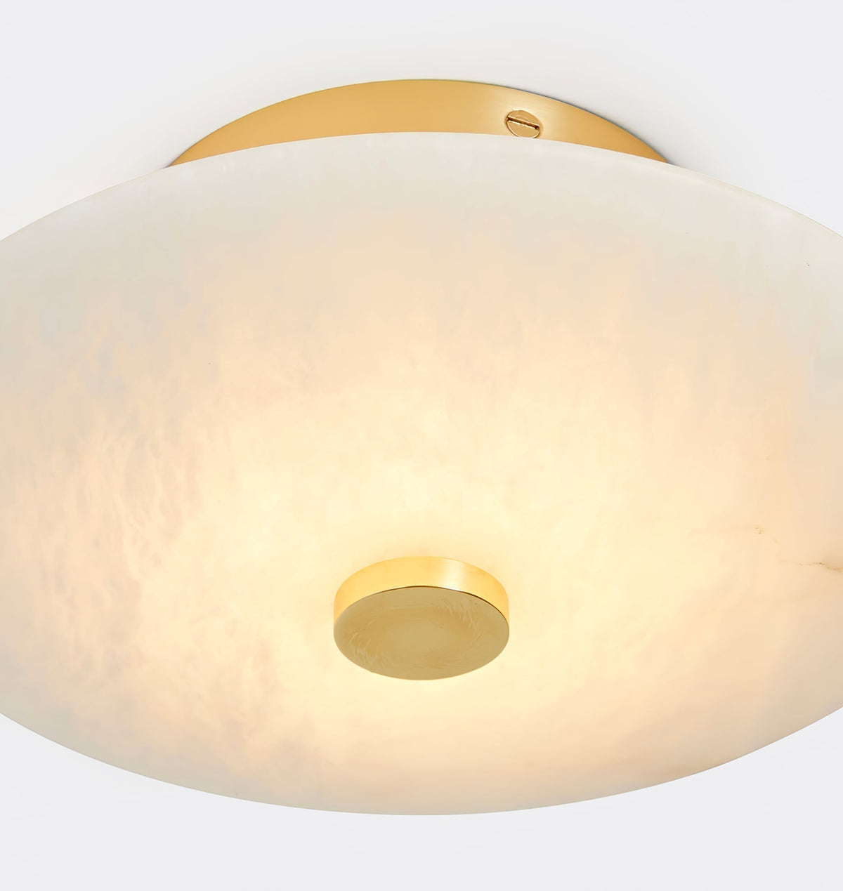 Plafondlamp Albast LED Messing Zwart Wit Modern Design Geïntegreerde Verlichting Woonkamer Slaapkamer | Sulvida