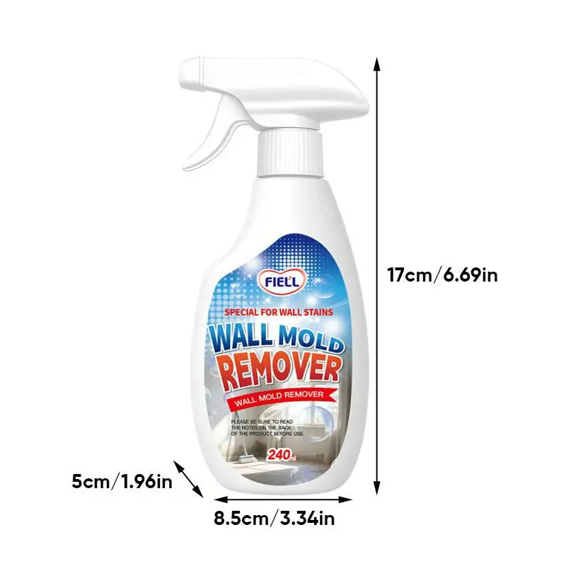 Schimmelreiniger Spray 240ml Geurloos Formaldehyde-Vrij Anti-Schimmel voor Muren Voegen Hout Meubels Tegels | Sulvida