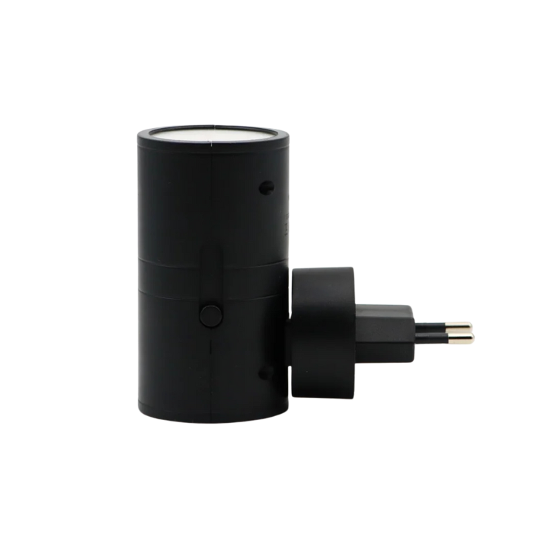 Dimbare LED-Nachtlamp met Dag-Nachtsensor Zwart Wit Wandlamp Stekkerlamp 220V 10W Slaapkamer Hal Trappenhuis | Sulvida