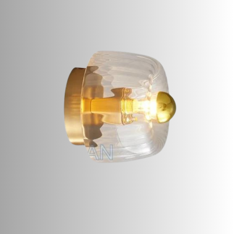Wandlamp met glazen bol modern design verlichtingsarmatuur interieurverlichting woonkamer gang slaapkamer | Sulvida
