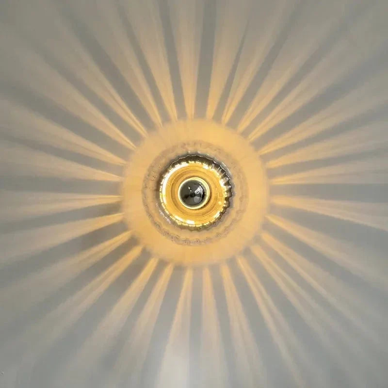 Wandlamp met glazen bol modern design verlichtingsarmatuur interieurverlichting woonkamer gang slaapkamer | Sulvida