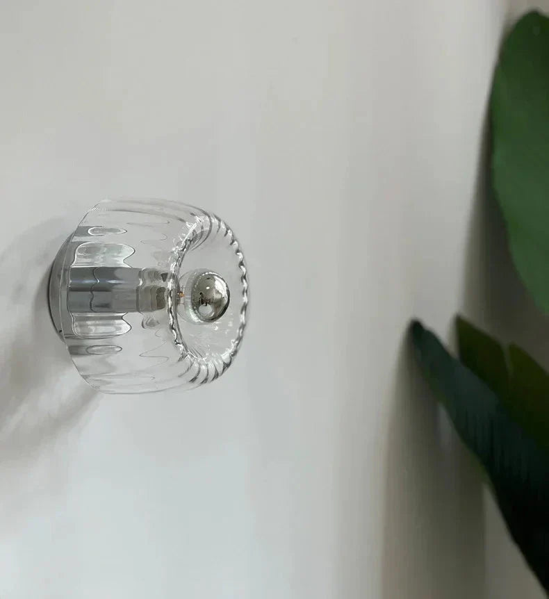 Wandlamp met glazen bol modern design verlichtingsarmatuur interieurverlichting woonkamer gang slaapkamer | Sulvida