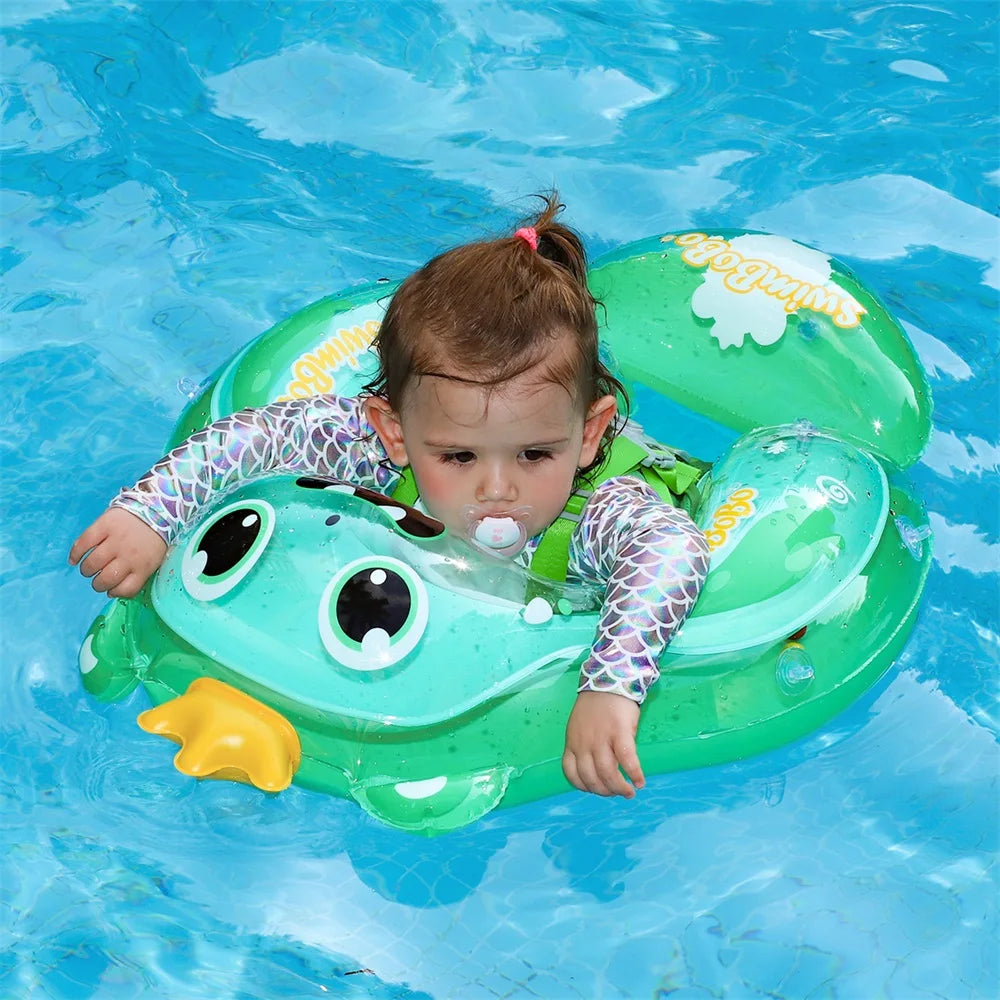 Baby Zwemring 6-36 Maanden Veilig Zwemhulp PVC Verstelbaar Drijfring Zwembad Bad Speelgoed Peuter Kinderzwemmen | Sulvida