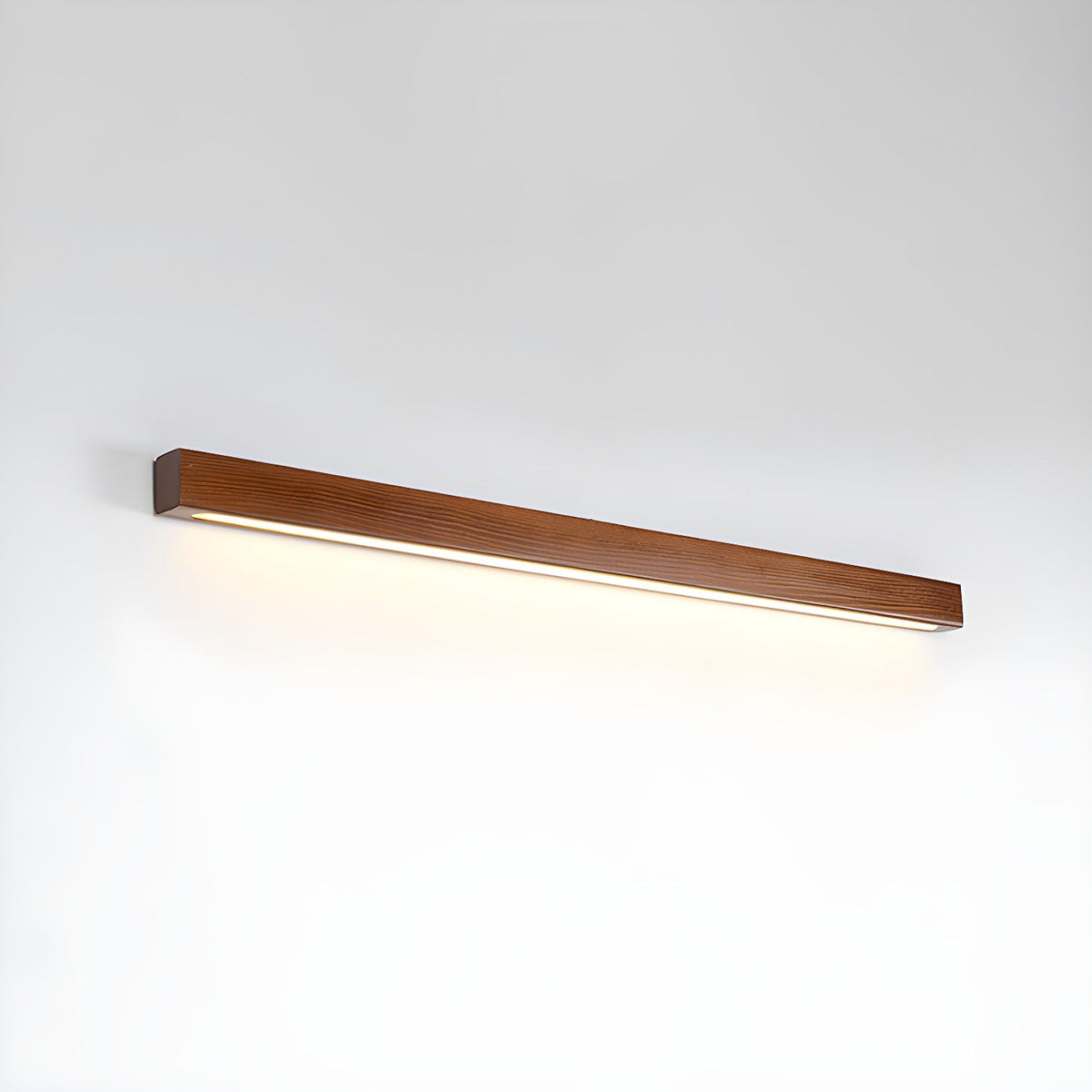 Lineaire Houten Wandlamp LED Minimalistisch 60-120cm Dennenhout Modern Sfeerlicht Woonkamer Slaapkamer | Sulvida