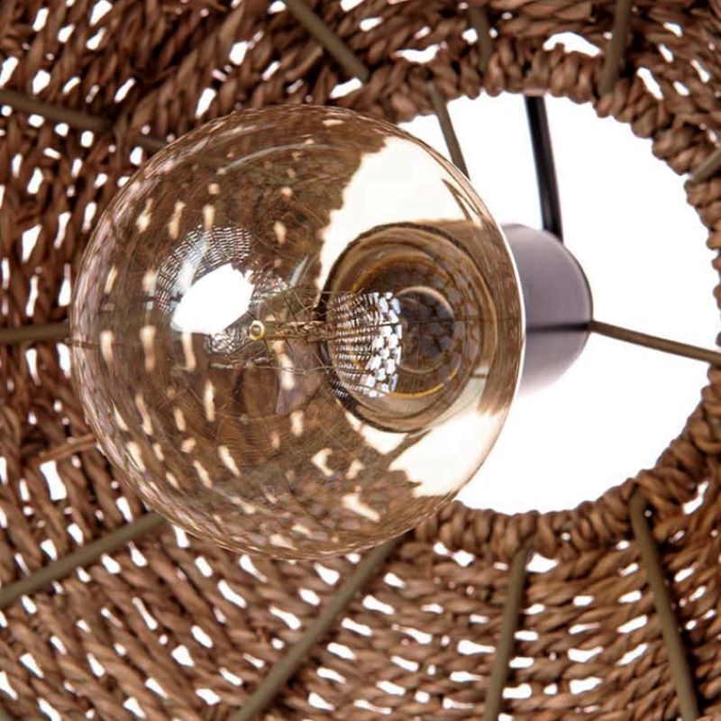 Hanglamp Rotan Vintage Sfeerlicht Woonkamer Slaapkamer Eetkamer Natuurlijk Design E27 Fitting Ambachtelijk | Sulvida
