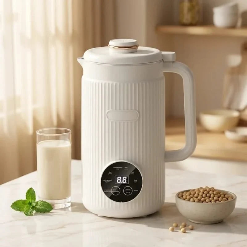 Multifunctionele Blender en Kooktoestel 1,2 liter Roestvrijstaal met 8 Voorinstellingen Soepmaker Smoothiemaker | Sulvida