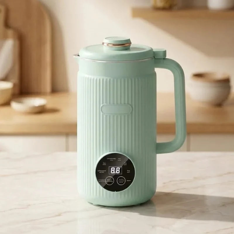 Multifunctionele Blender en Kooktoestel 1,2 liter Roestvrijstaal met 8 Voorinstellingen Soepmaker Smoothiemaker | Sulvida