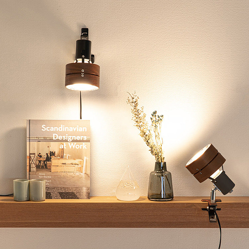 Japanse ronde wandlamp hout ijzer acryl rustieke stijl sfeervol licht slaapkamer woonkamer hal E26 fitting | Sulvida