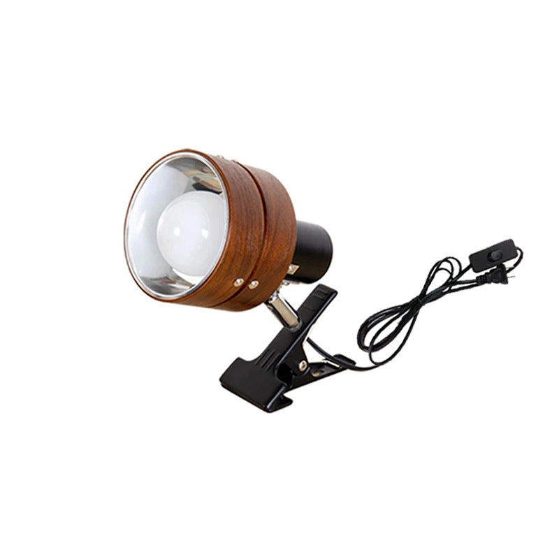 Japanse ronde wandlamp hout ijzer acryl rustieke stijl sfeervol licht slaapkamer woonkamer hal E26 fitting | Sulvida