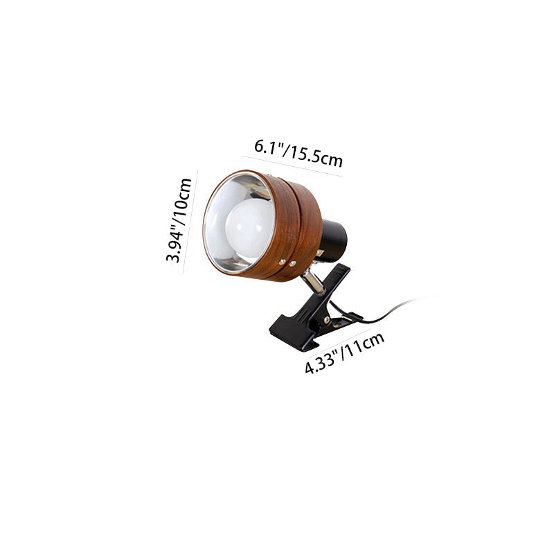 Japanse ronde wandlamp hout ijzer acryl rustieke stijl sfeervol licht slaapkamer woonkamer hal E26 fitting | Sulvida