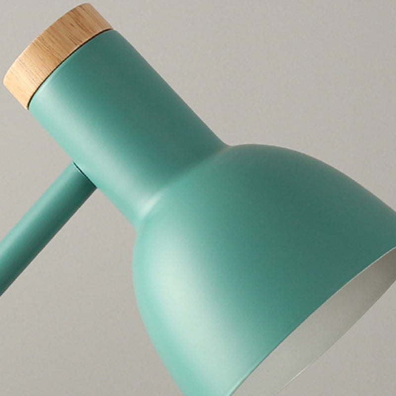 Scandinavische Tafellamp IJzer & Massief Hout Modern Design E26 Geel Groen Roze Wit Zwart Bureau Nachtlampje Woonkamer | Sulvida