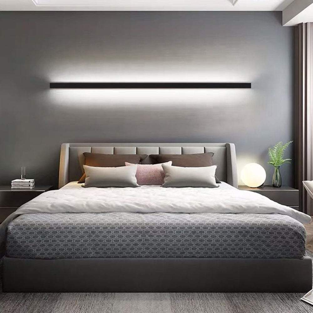 Minimalistische Wandlamp Lineair Design Metaal Acryl Slaapkamer Woonkamer LED Moderne Interieurverlichting | Sulvida