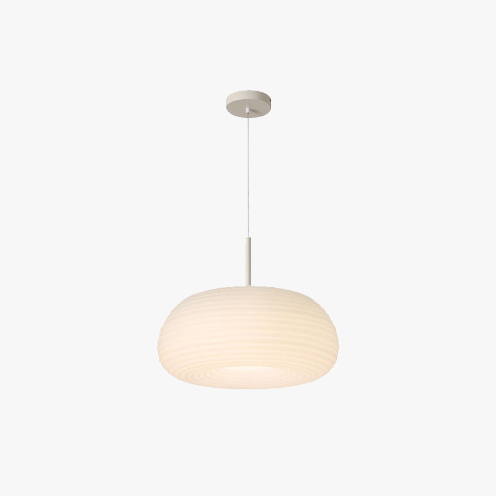 Hanglamp Wit Acryl Ovaal Dimbaar LED Verlichting Woonkamer Eetkamer Slaapkamer Modern Design Stijlvol Elegant | Sulvida