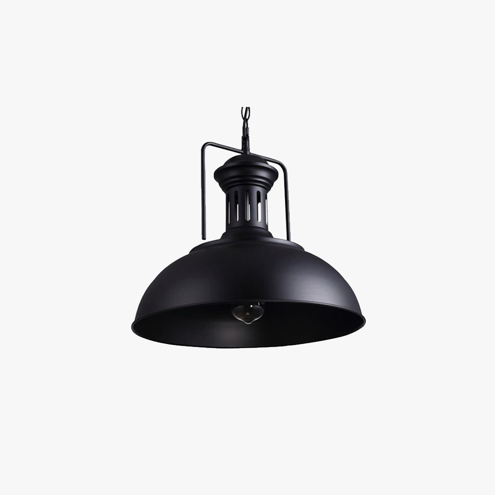 Industriële Hanglamp Metaal Vintage Stijl Zwart Roest E27 Fitting Eetkamer Woonkamer Keuken Restaurant | Sulvida