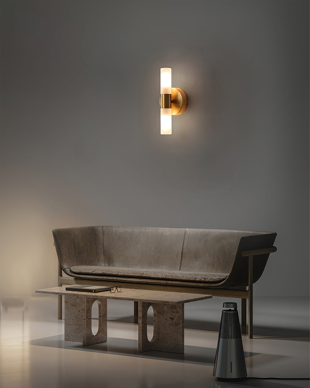 Wandlamp Acrylglas met G9 Fitting Koper Zwart Wit voor Woonkamer Hal Slaapkamer Modern Design Interieur IP20 | Sulvida