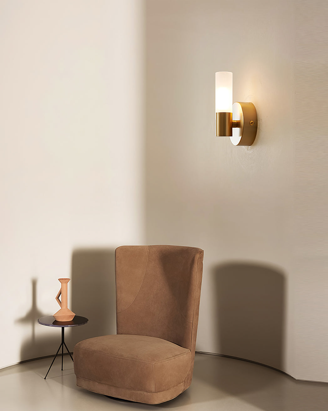 Wandlamp Acrylglas met G9 Fitting Koper Zwart Wit voor Woonkamer Hal Slaapkamer Modern Design Interieur IP20 | Sulvida