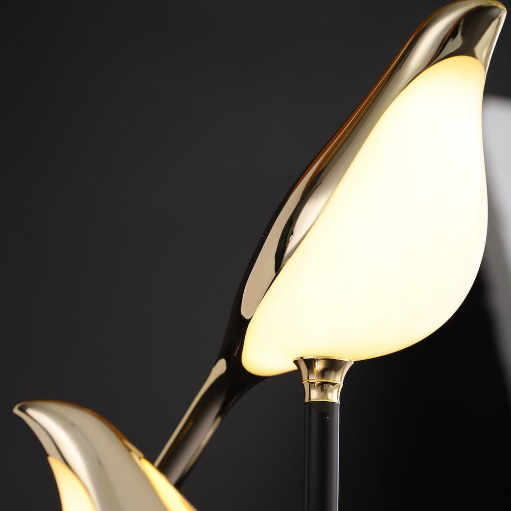 Wandlamp gouden vogels Nordic design LED interieurverlichting modern sfeerlicht woondecoratie warmwit | Sulvida