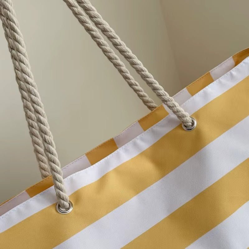 Strandtas Waterdicht 20L – Georganiseerde Zwemtas met Ritsvakken Fleszakken en Schouderband voor Strand Zwembad | Sulvida