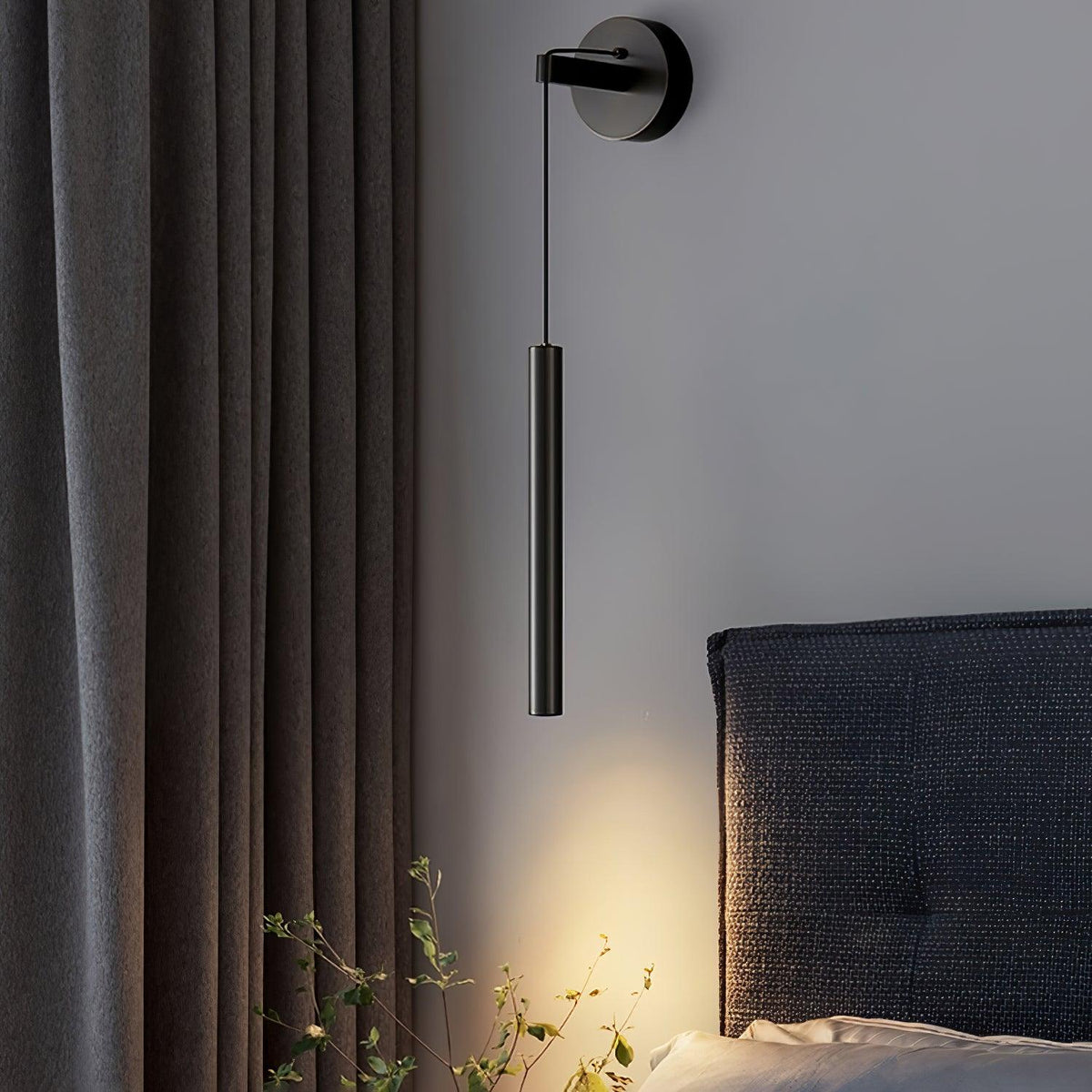 Minimalistische Wandlamp Messing of Zwart 60cm LED Geïntegreerd Strak Design Lijnverlichting Interieur | Sulvida