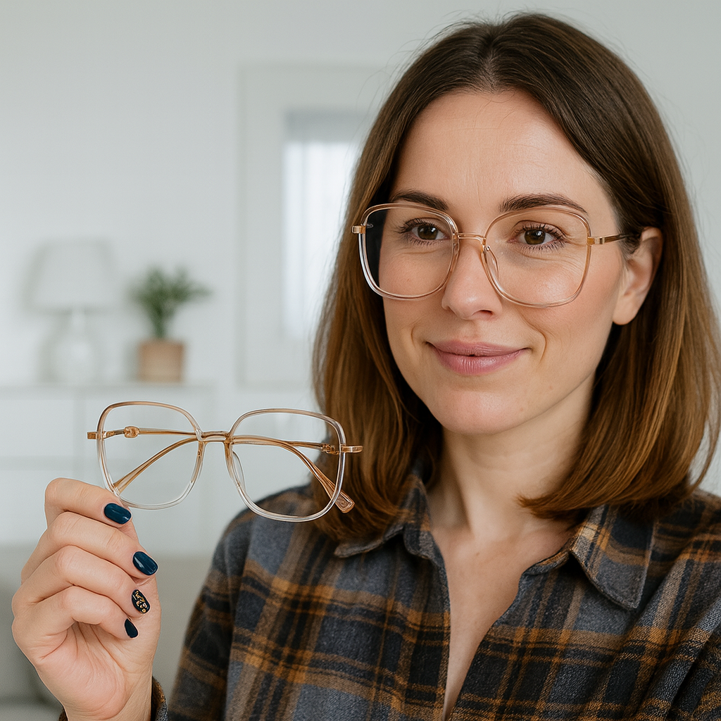 Lunettes de lecture multifocales avec filtre anti-lumière bleue et protection UV pour une vision claire à toutes les distances et un confort au quotidien | Sulvida