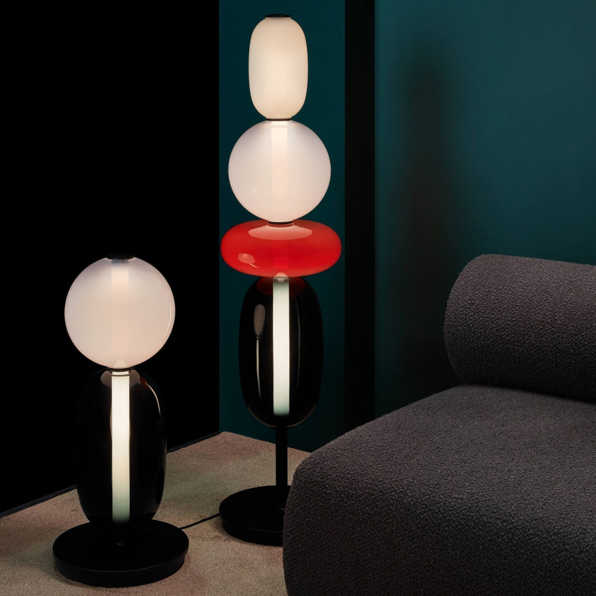 Tafellamp Glas Metaal LED 20cm Dimbaar Afstandsbediening Decoratieve Bureaulamp Woonkamer Slaapkamer | Sulvida