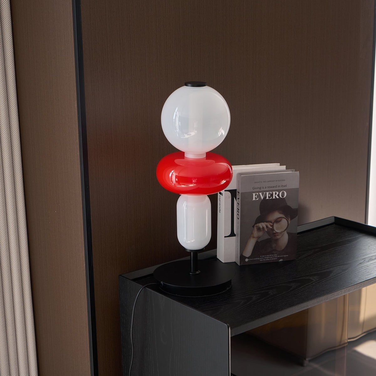 Tafellamp Glas Metaal LED 20cm Dimbaar Afstandsbediening Decoratieve Bureaulamp Woonkamer Slaapkamer | Sulvida