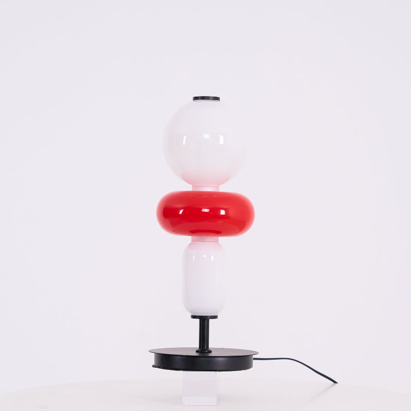 Tafellamp Glas Metaal LED 20cm Dimbaar Afstandsbediening Decoratieve Bureaulamp Woonkamer Slaapkamer | Sulvida