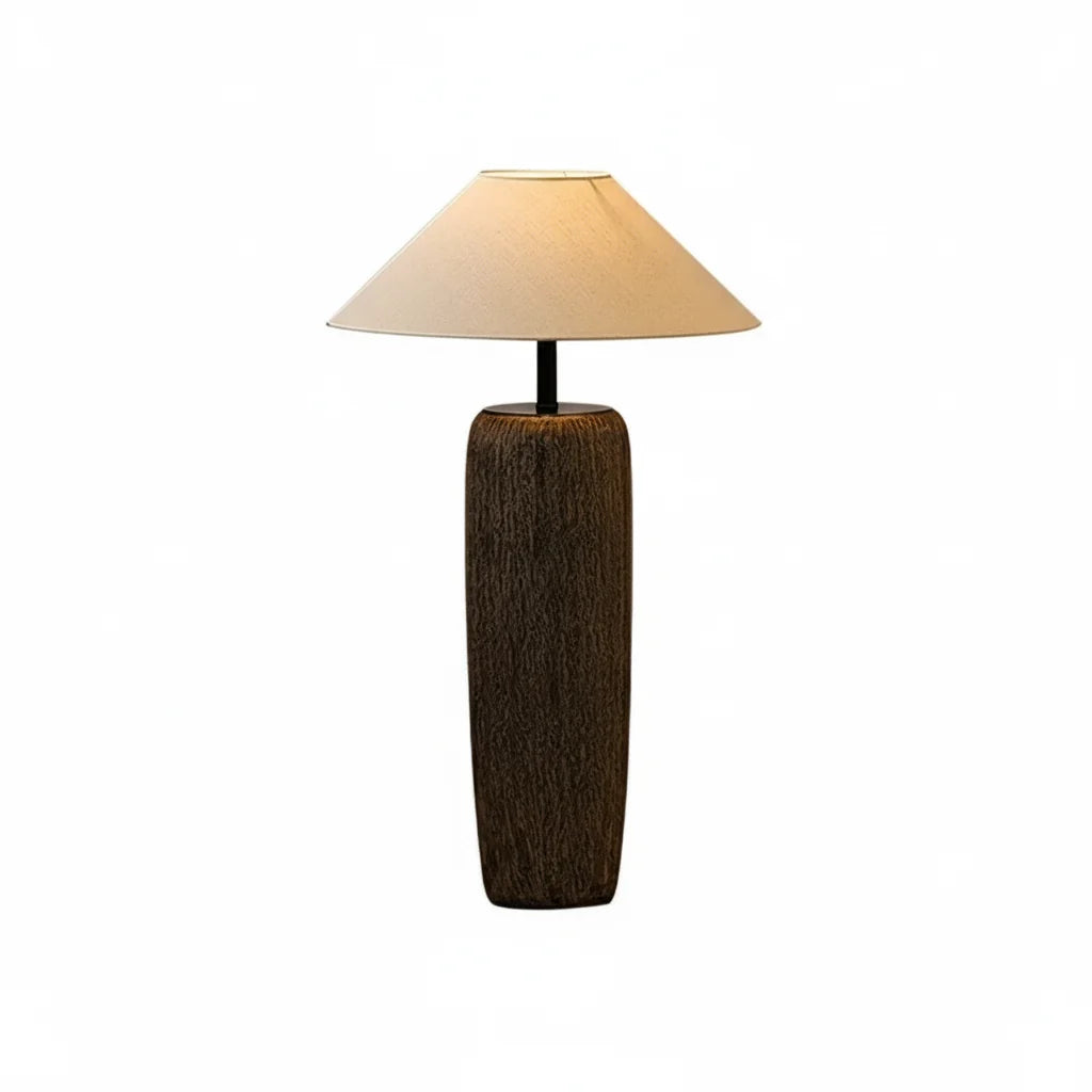 Keramische Staande Lamp Wabi-Sabi Stijl Warm Licht Woonkamer Lounge Japans Design Sfeerverlichting Vloerlamp | Sulvida